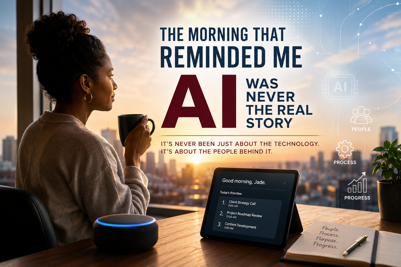 The Morning That Reminded Me AI Was Never the Real Story